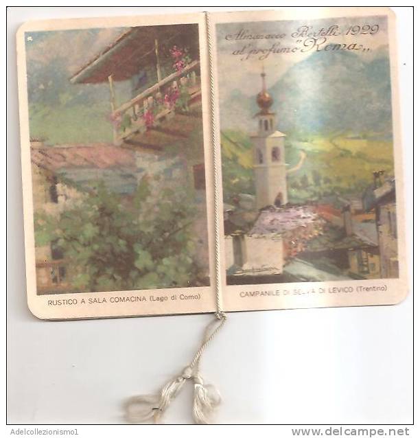 54786)calendario Serie Almanacco Bertelli - Anno 1929 - Klein Formaat: 1921-40