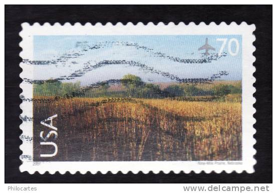 ETATS UNIS 2001 -  PA  128  -  Nine Mille Prairie -  Oblitéré - 3a. 1961-… Afgestempeld