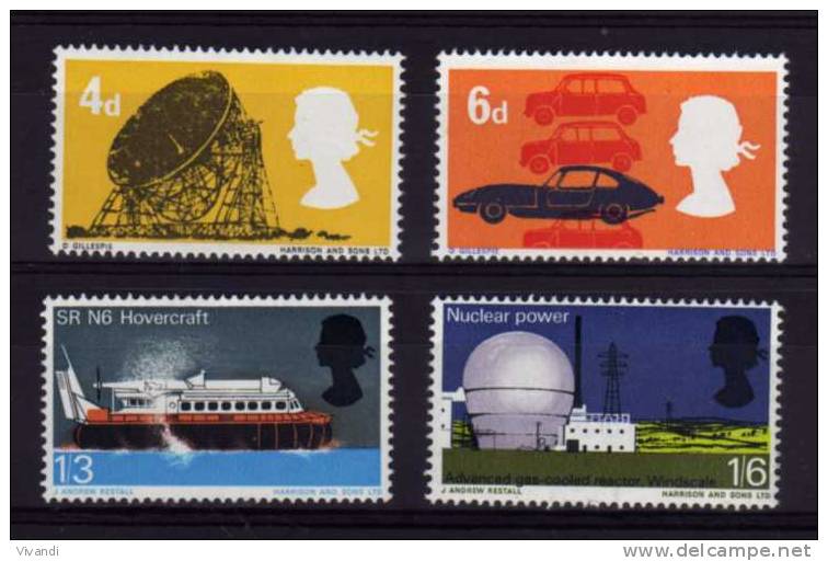 Great Britain - 1966 - British Technology - MNH - Nuovi