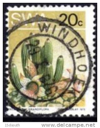 South West Africa - 1973 Succulents 20c Ordinary Paper Used - Cactussen