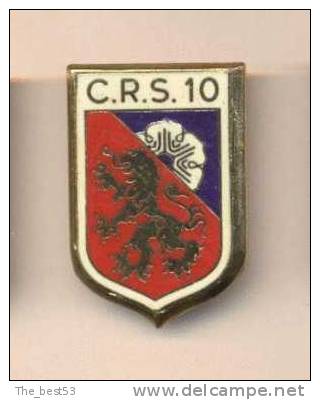 Insigne   CRS   10 - Polizei