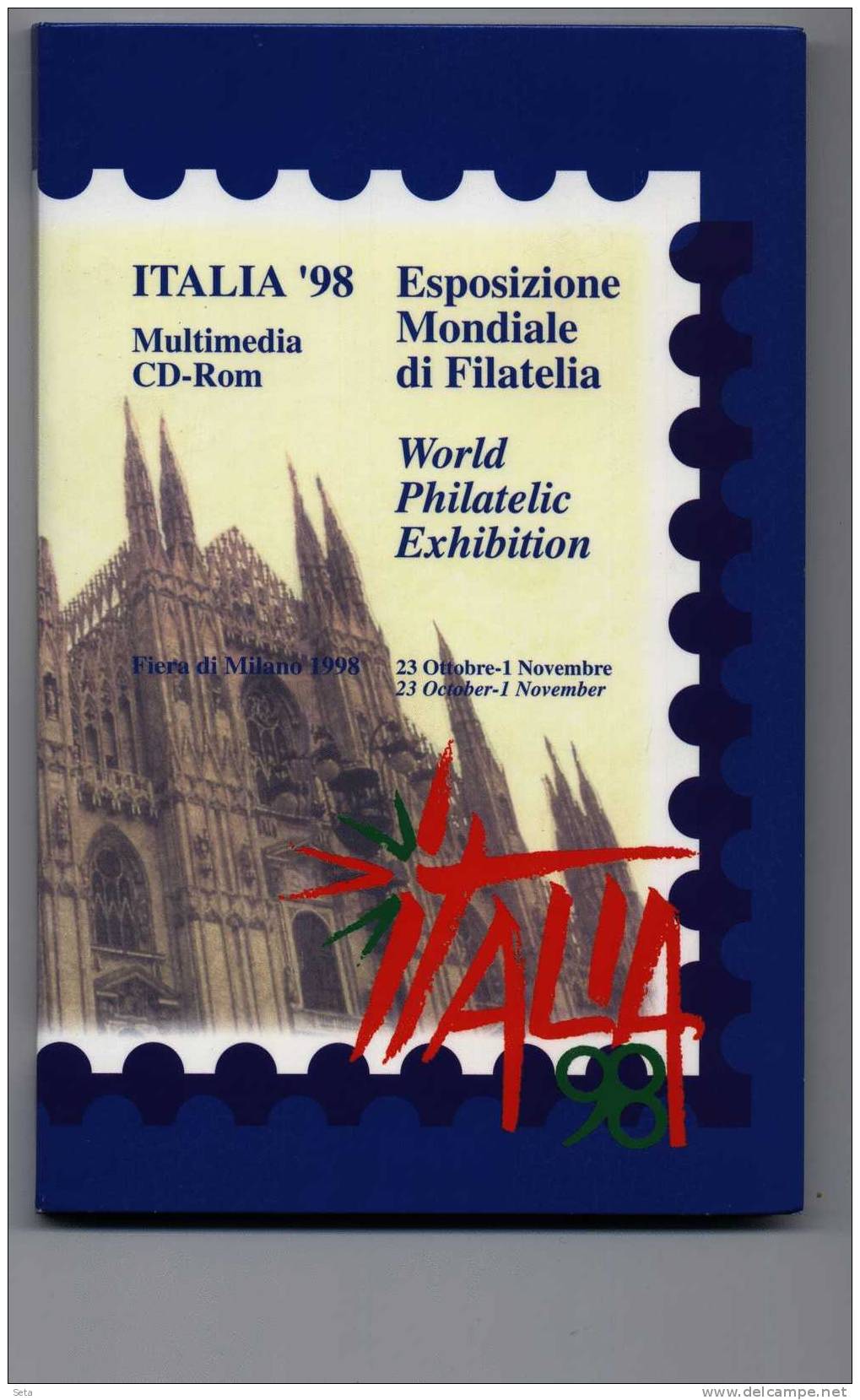 CD Rom Dell´Esposizione Mondiale MILANO,ITALIA 1998,Multimediale Expo. - Italien