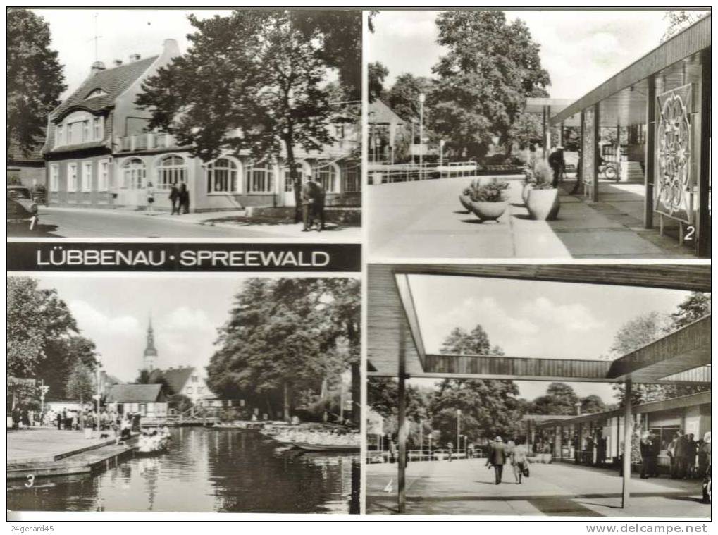 CPSM LUBBENAU SPREEWALD (Allemagne-Brandebourg) - 4 Vues - Lübbenau