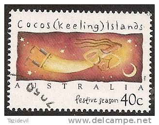 COCOS (KEELING) ISLANDS - USED 1994 40c Christmas - Cocoseilanden