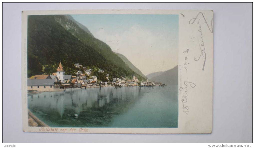 AK HALLSTATT 1903 ///  D*1009 - Hallstatt