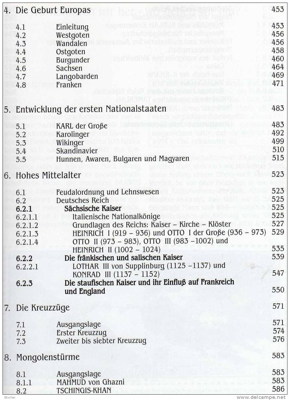 Gabka Band I Weltchronik In Briefmarken 1997 Antiquarisch 56€ Sachbuch Enstehung Der Erde Mit 800 Postwertzeichen Belegt - Chronicles & Annuals