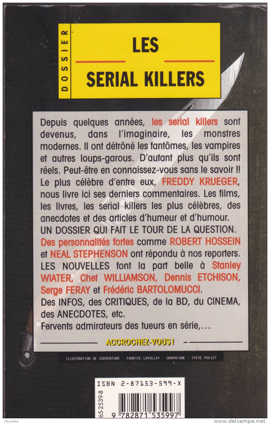 Phénix 47 Août 1998 Les Serial Killers Lefrancq Éditeur - Lefrancq