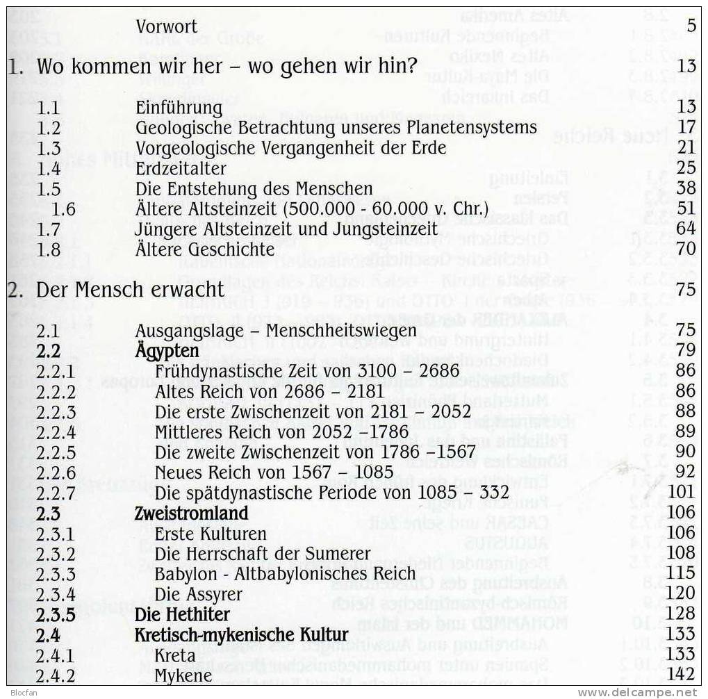 Band I Gabka Weltchronik In Briefmarken 1997 Antiquarisch 56€ Sachbuch Enstehung Der Erde Mit 800 Postwertzeichen Belegt - Autres & Non Classés