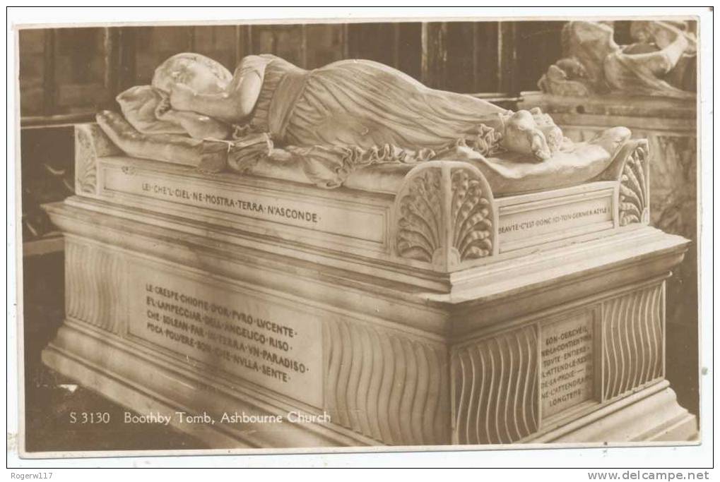 Boothby Tomb, Ashbourne Church - Derbyshire