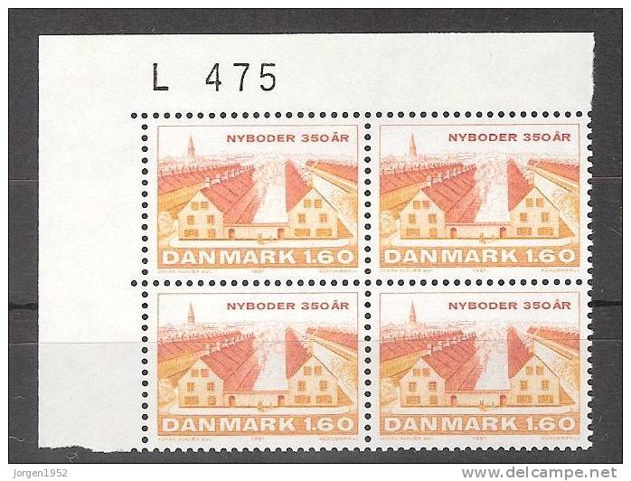 DENMARK BLOCK OF 4**  FROM YEAR 1981   L 475 - Neufs