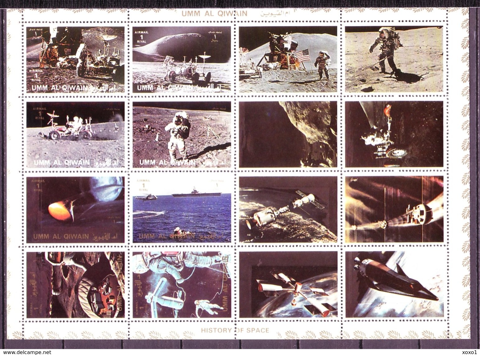 Umm Al Quwain 1972 MiNr. 1194 - 1201  Umm Al-Kaiwain Space Moon Apollo Soyuz 16v MNH** 8,00 € - United States