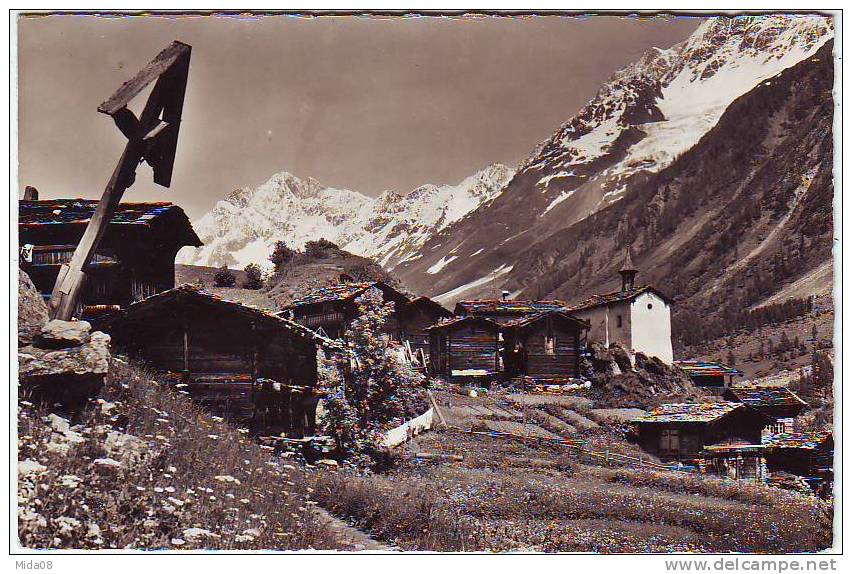 EISTEN IM LÖTSCHENTAL . SCHIENHORN. - Eisten