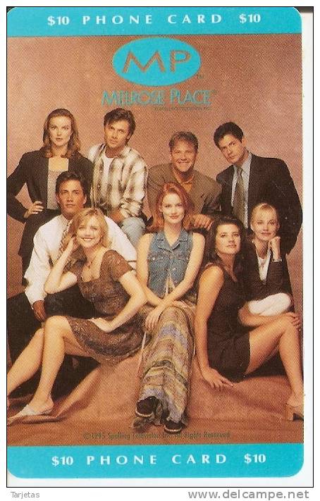 TARJETA DE ESTADOS UNIDOS DE MELROSE PLACE  (CINE-CINEMA) - Altri & Non Classificati