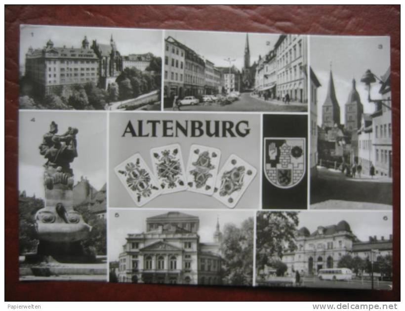 Altenburg - Mehrbildkarte - Altenburg