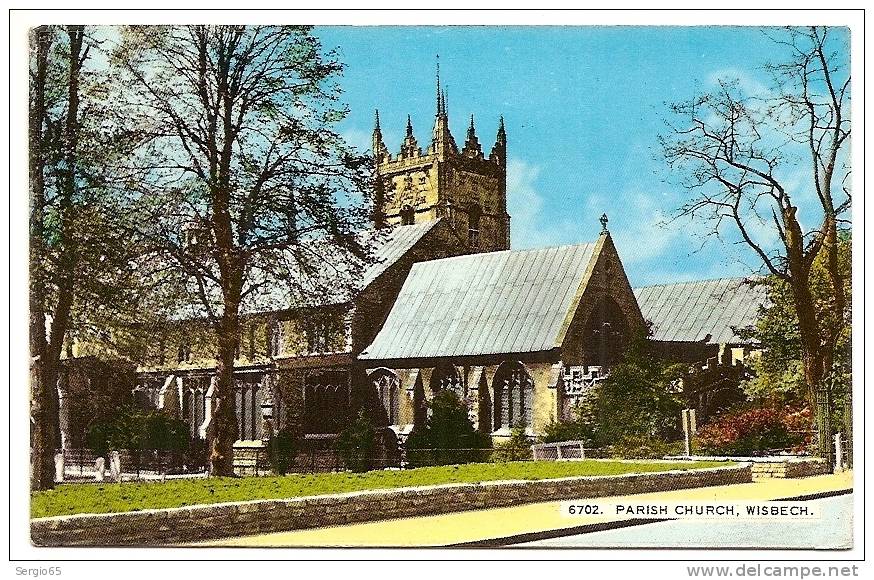 PARISH CHURCH-WISBECH-traveled - Andere & Zonder Classificatie