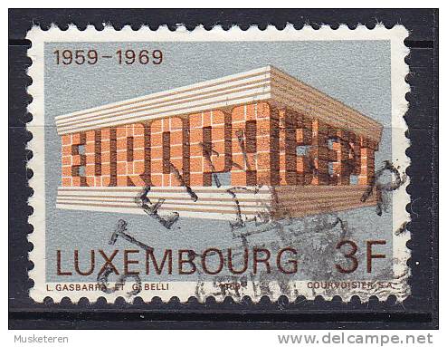 Luxembourg 1969 Mi. 788    3 Fr Europa CEPT - Oblitérés