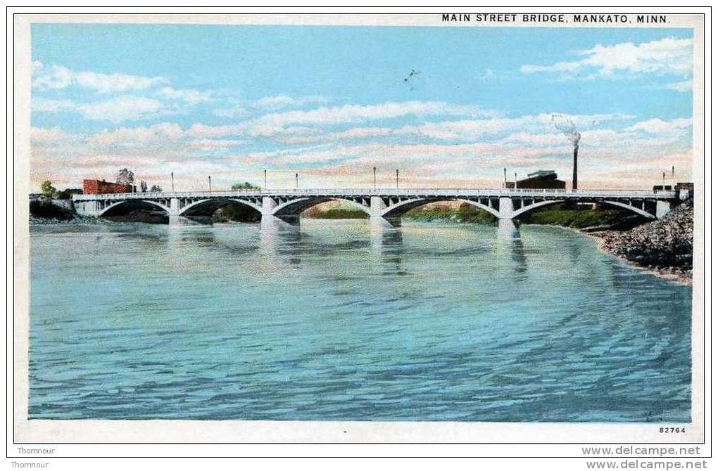 MANKATO  -   MAIN  STREET  BRIDGE  - 1932  - - Other & Unclassified