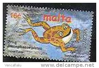 Malta 2001 - Frog Discoglossus Pictus, 1 Stamp, MNH - Frogs