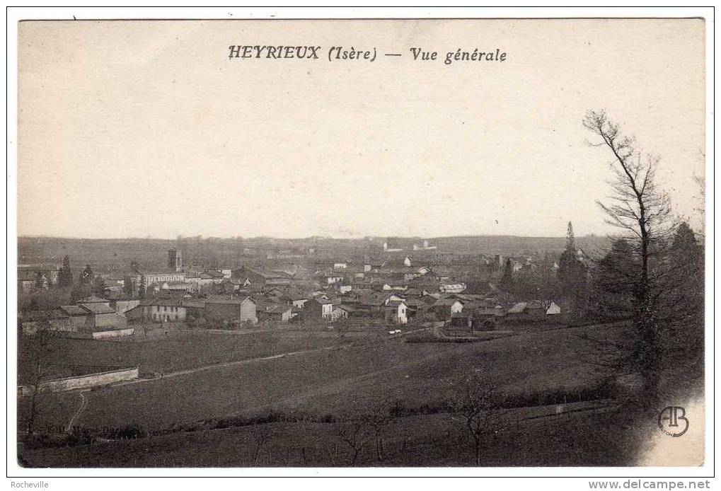 38- HEYRIEUX -Vue Générale -Cpa - L'Albenc