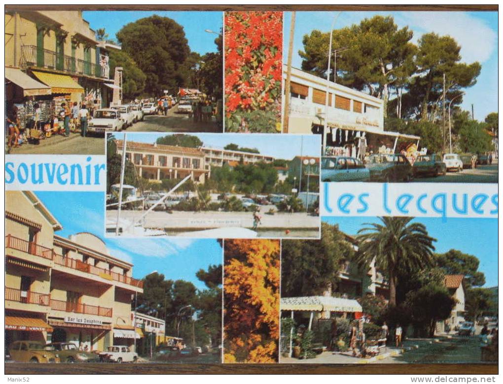 83 - Souvenir Des LECQUES - St-CYR - Centre Ville (Nombreux Commerces). Multivues - Les Lecques