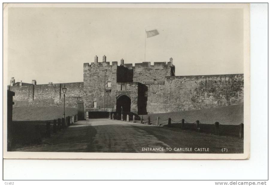 Entrance To Carlisle Castle 1955 - Carlisle