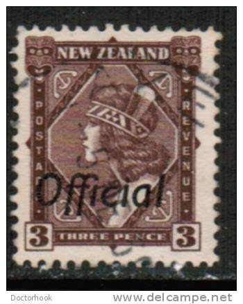 NEW ZEALAND  Scott #  O 66  VF USED - Used Stamps