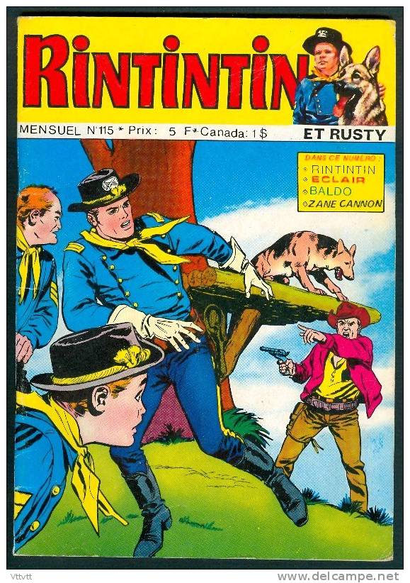 RINTINTIN ET RUSTY, N° 115 (1979) Sagedition - Rintintin