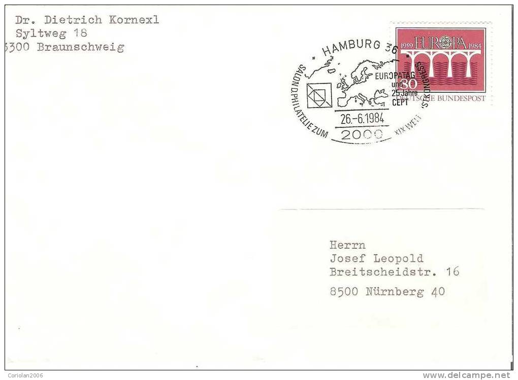 Germany 1984 / Europa - Letter - 1984