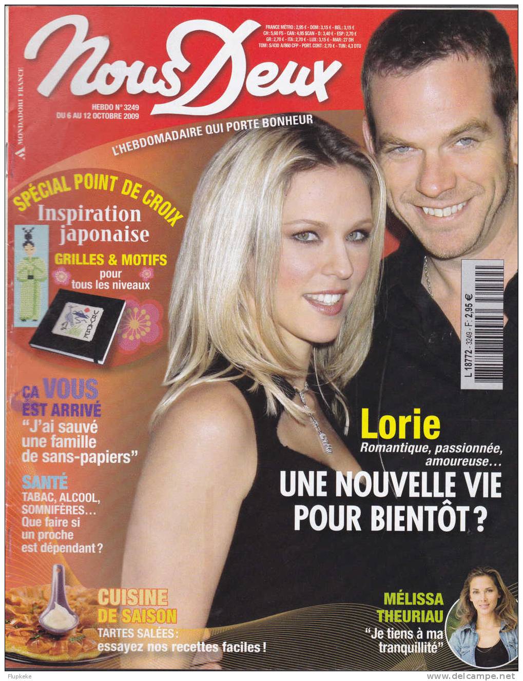 Nous Deux 3249 Octobre 2009 Lorie Et Garou Une Nouvelle Vie Pour Bientôt? - People