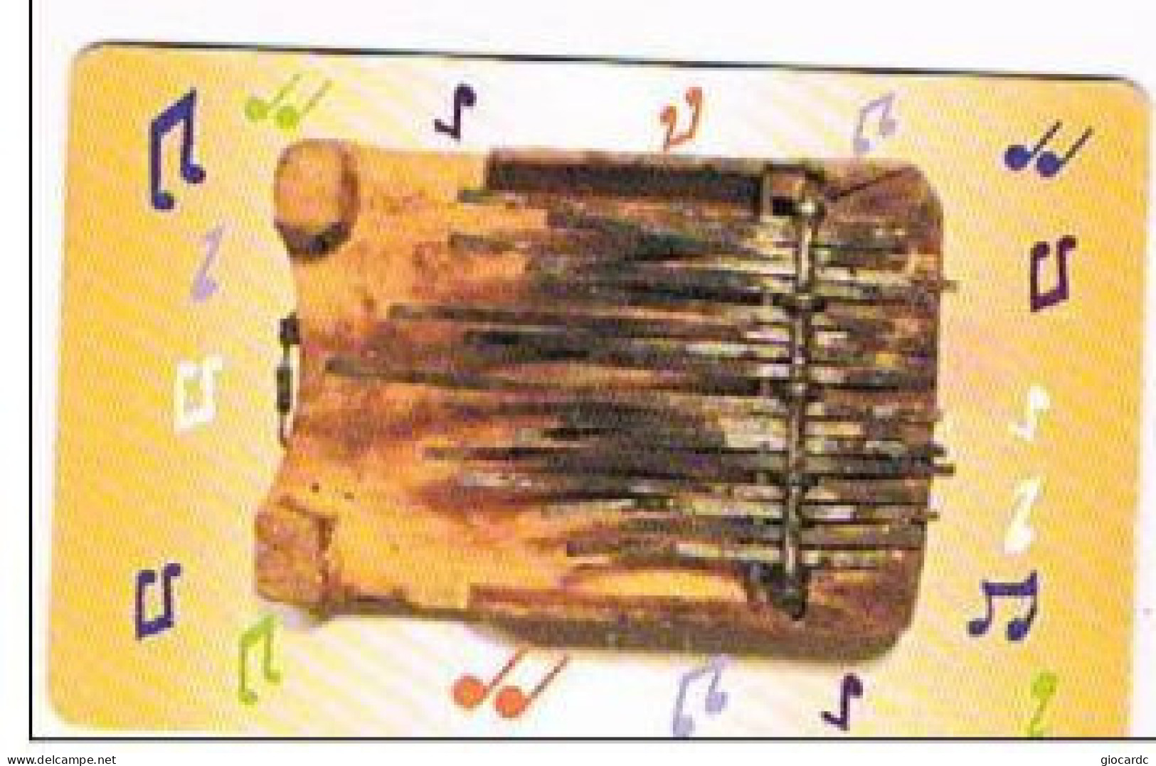 BOTSWANA -  BTC (CHIP) - WOODS CARVED  CODE BOGAD   - USED  - RIF. 352 - Botswana