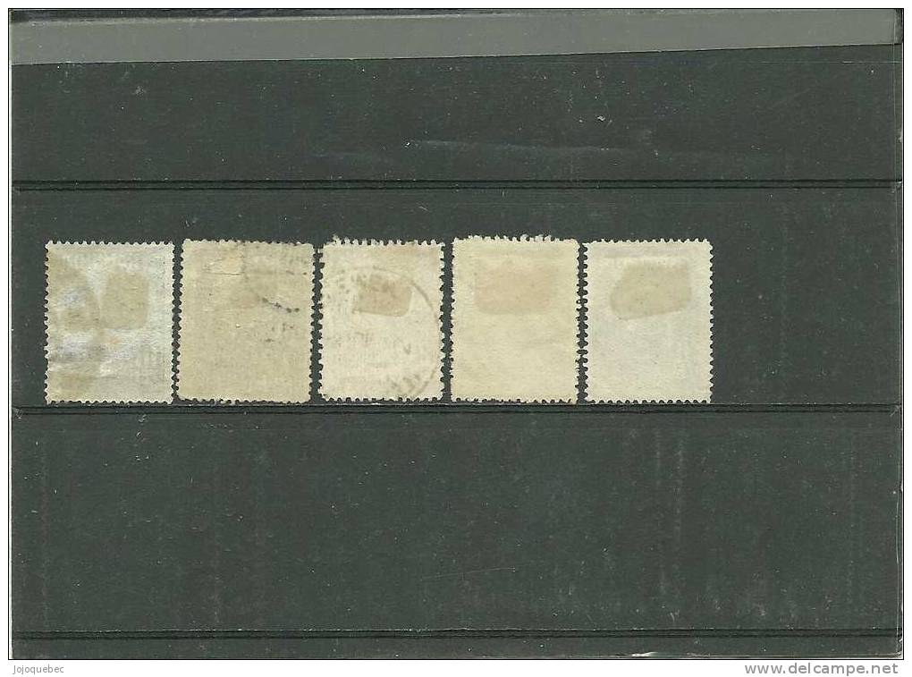 Timbres De La Roumanie Oblitérérs 1922 - Used Stamps