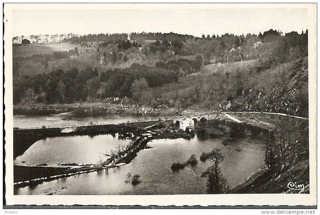 81 - ANGLES-du-TARN - Le Lac - Le Vieux Pont De Gotis à Demi Submergé - Semi Moderne Petit Format - Angles