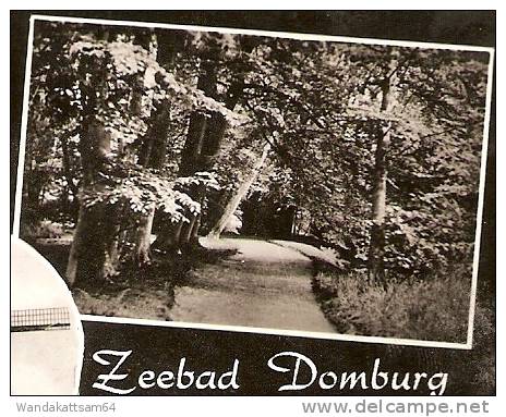 AK Groeten Uit Zeebad Bomburg Mehrbild 5 Bilder Briefmarke Entfernt -2. VII 1960 D Mehr Nicht Erkennbar Nach (21b) Plett - Domburg