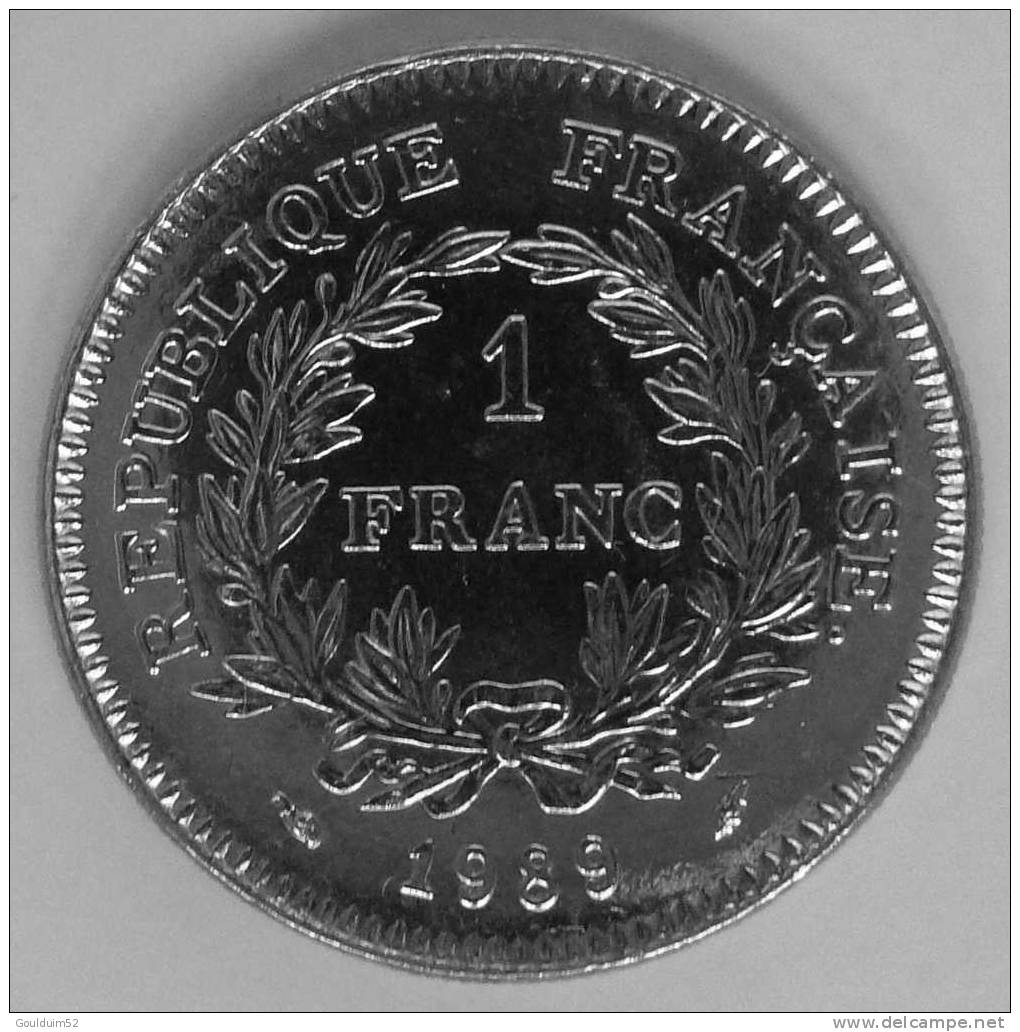 1 Franc 1989  Etats Généraux - Commémoratives