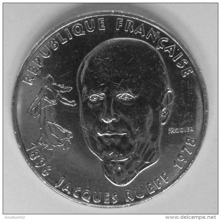 1 Franc 1996  Jacques Rueff - Commémoratives