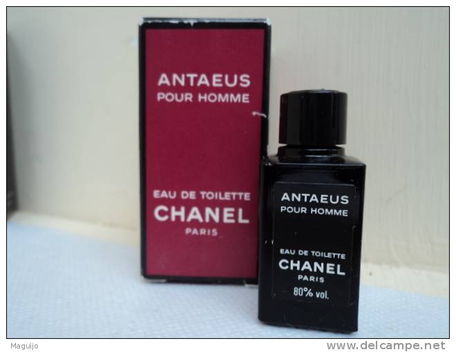 CHANEL " ANTAEUS POUR HOMME " MINI EDT 80% VOLUME  PLEINE  LIRE §§ - Miniatures Men's Fragrances (in Box)