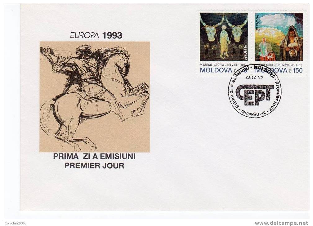 Moldova 1993 / FDC - 1993