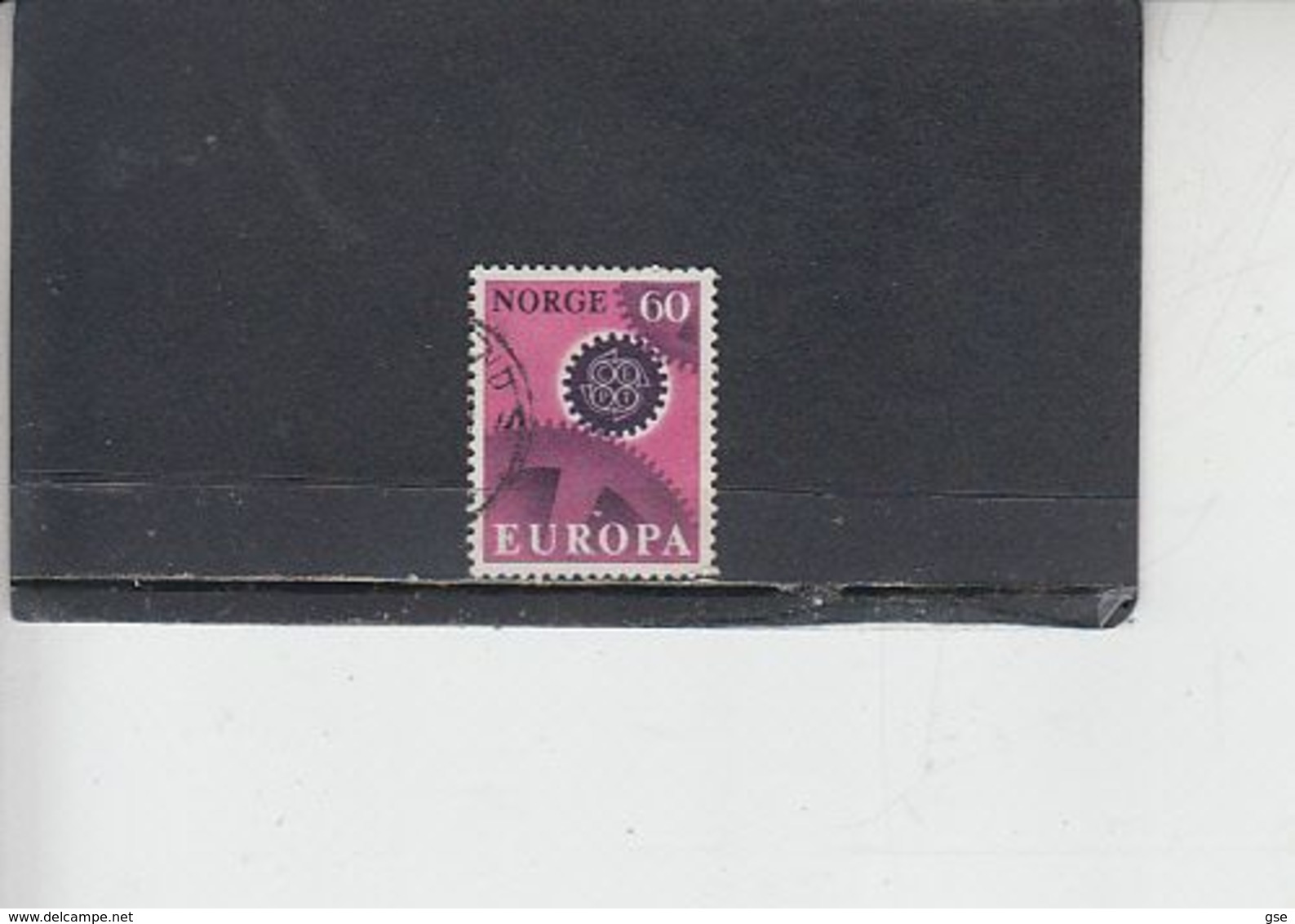 NORVEGIA  1967 - Yvert   509° - Europa-CEPT - Oblitérés