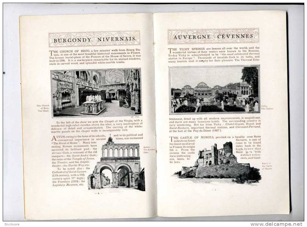 Chemin De Fer PLM France S Foremost Railway Train Paris Lyon Nivernais Auvergne Jura Savoy Dauphiné Vallée Rhone Riviera - Autres & Non Classés