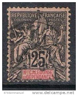 NOUVELLE-CALEDONIE N°48 - Oblitérés