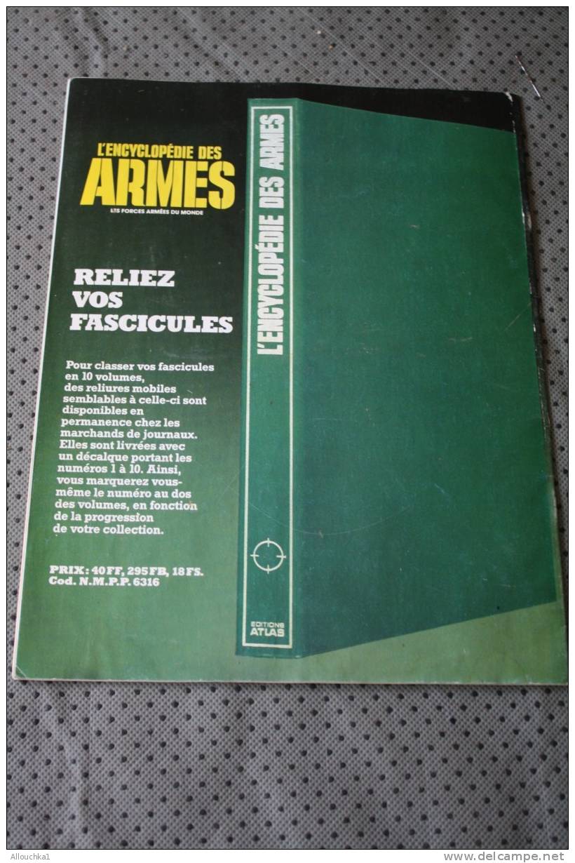 DE 1984 ENCYCLOPEDIE DES ARMES BLINDES LEGERS TANKS ET VEHICULES DE RECONNAISSANCE MODERNES> éditions ATLAS