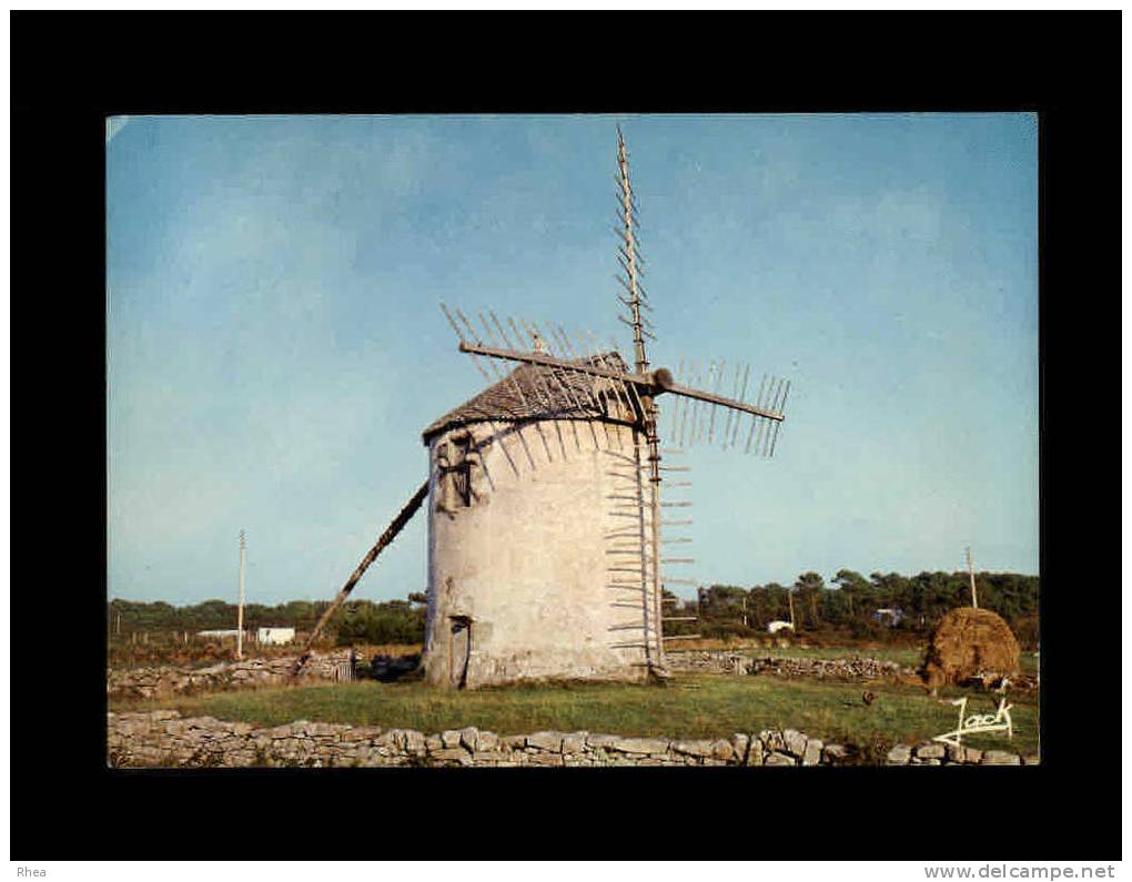 56 - ERDEVEN - Le Moulin Du Nardon - 1677 - Moulin à Vent - Erdeven