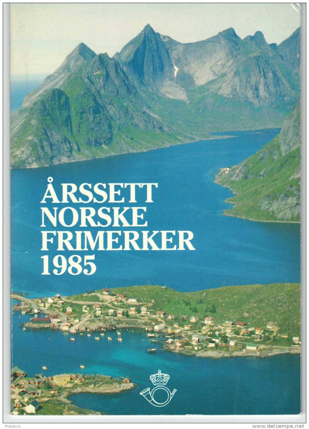 NORVEGE Année 1985 ** Dans Son Livret Des Postes D´origine - Années Complètes