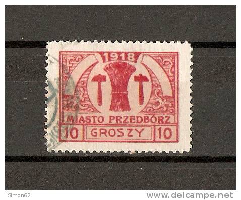 POLOGNE  Timbres Locaux De La Ville De Przedborz  1918 N* 6  Oblitéré - Nuovi