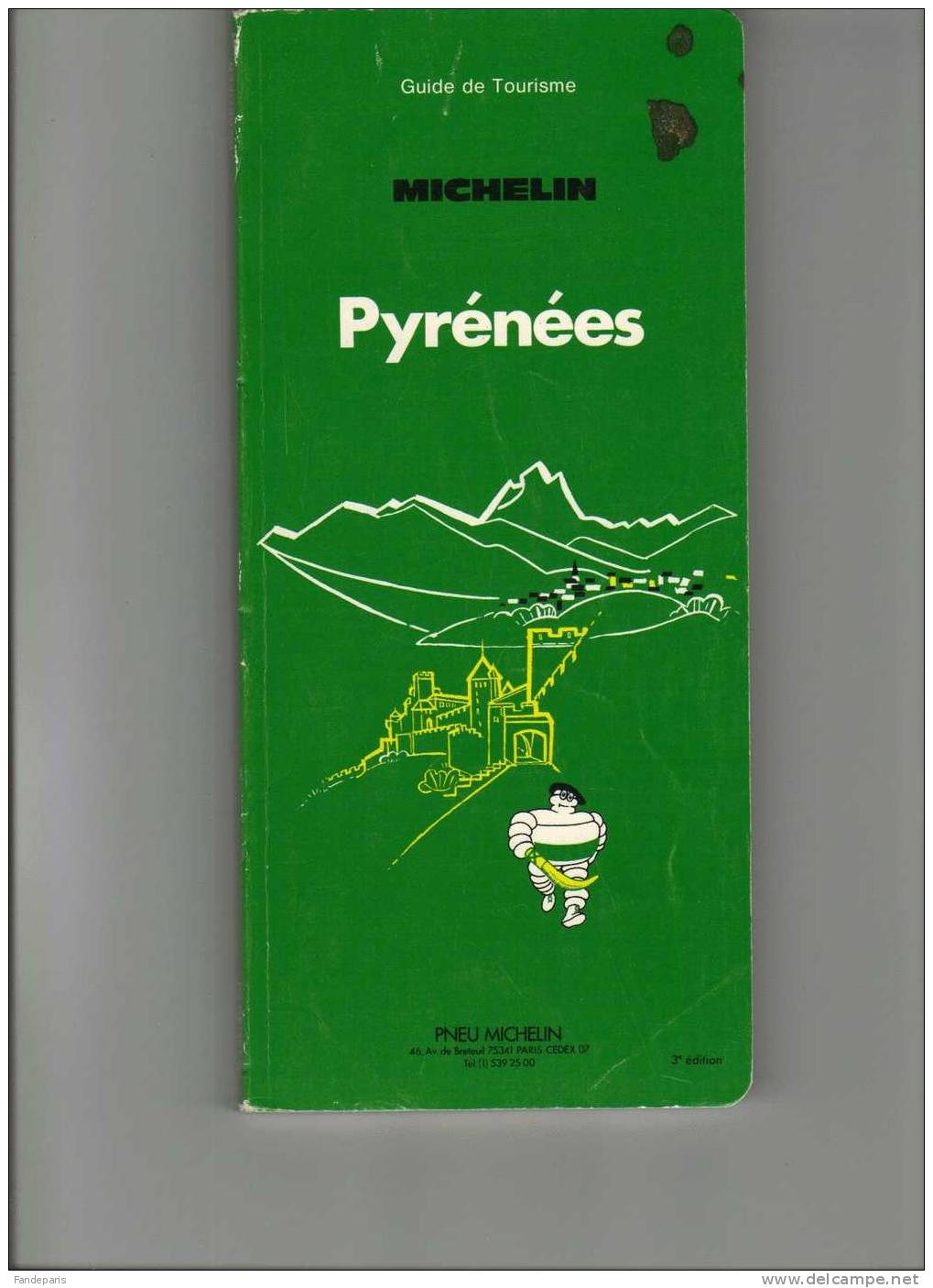 CARTES ROUTIERES  // FRANCE/ GUIDE DE TOURISME // PYRENEES  / MICHELIN - Roadmaps