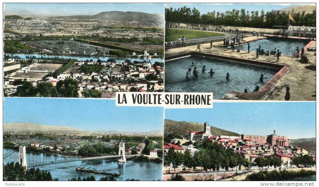 CPSM 07 LA VOULTE SUR RHONE Multi Vue - La Voulte-sur-Rhône