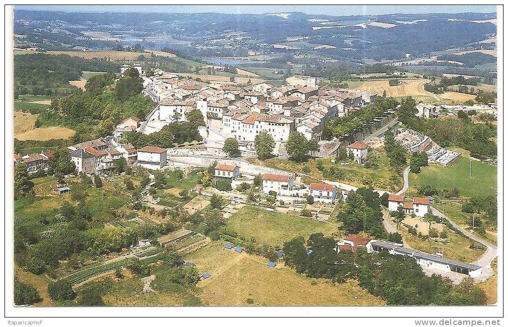 J  Tarn :CASTELNAU  De  MONTMIRAIL   :  Vue - Castelnau De Montmirail