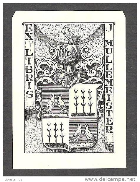 EL 123 - Coat Of Arms - Exlibris