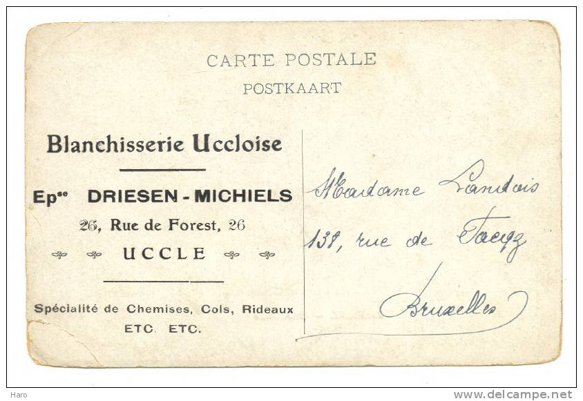 STAVELOT - UCCLE - UKKEL - Blanchisserie Uccloise Driessen-Michiels (1970) - Uccle - Ukkel