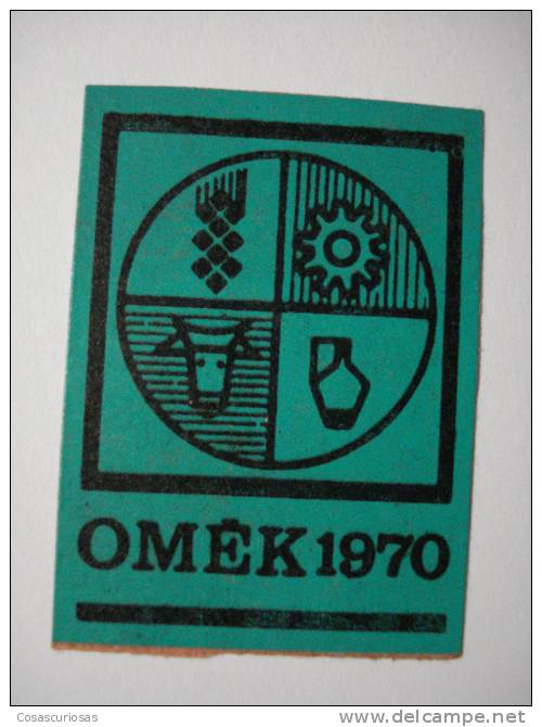 244 OMEK  MAGYAR  ?? CINDERELLA VIÑETA VIGNETTE REKLAMEMARKE  WERBEMARKE POSTERSTAMP ERINNOPHILIE  REKLAME - Fantasie Vignetten